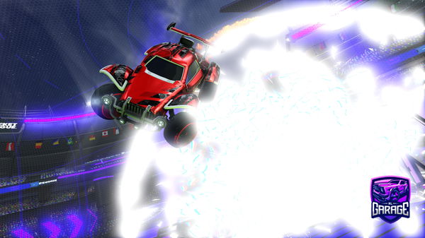 A Rocket League car design from Marvin1XD