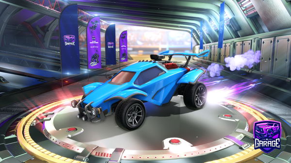 A Rocket League car design from icepois