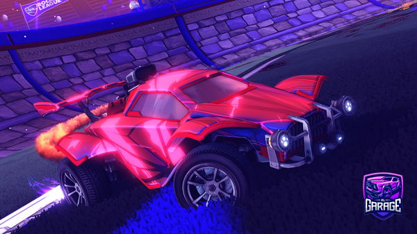 A Rocket League car design from Tyler_RL1610