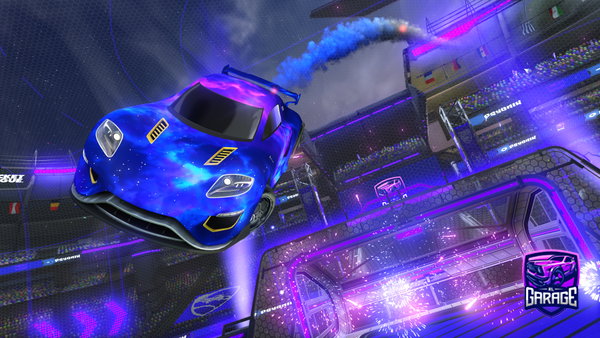 A Rocket League car design from PenguinJr