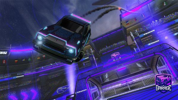 A Rocket League car design from Luccabazzo