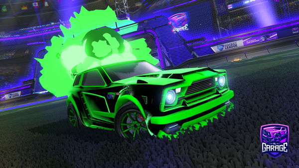 A Rocket League car design from DemonZ567
