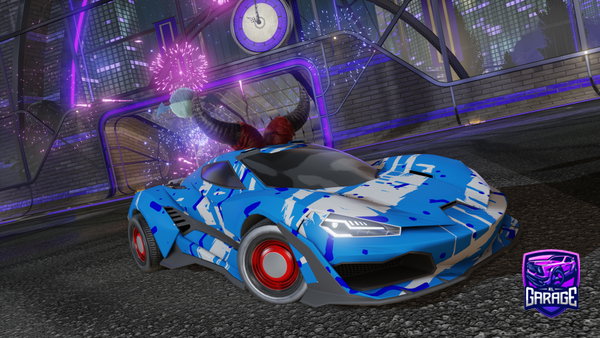 A Rocket League car design from Cyber_shoshi