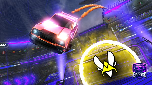 A Rocket League car design from donut15113