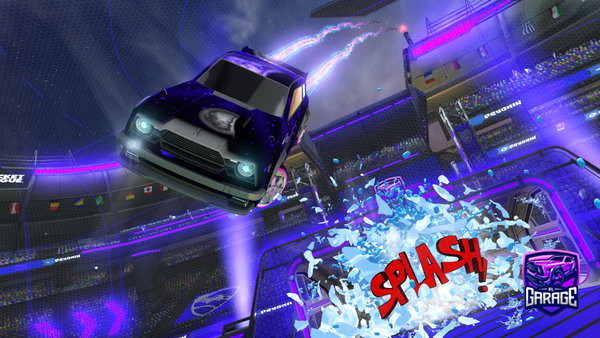 A Rocket League car design from 360PUMP_Glo08