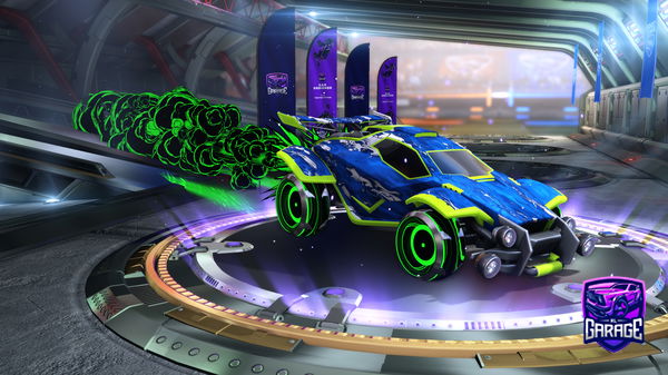 A Rocket League car design from ClassifiedXD1