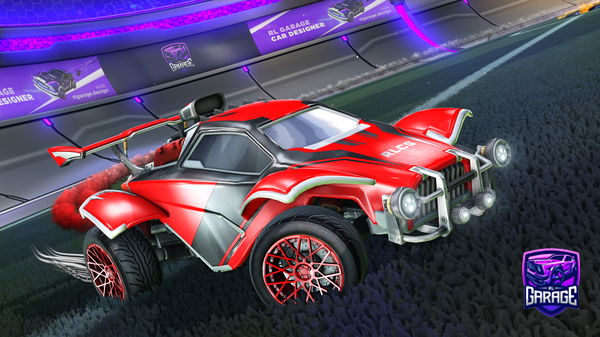 A Rocket League car design from JAYSHAUNCODYN