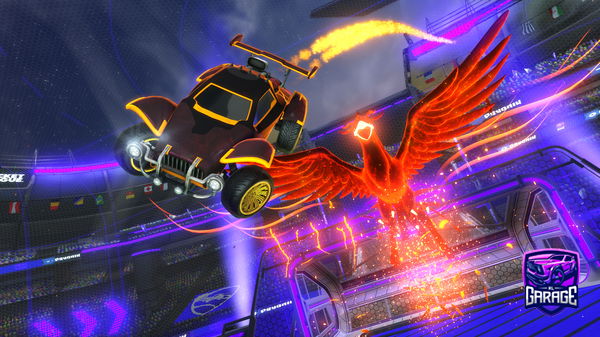 A Rocket League car design from Walid2011