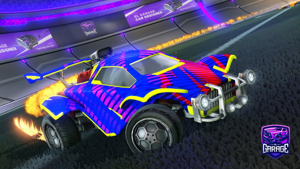 A Rocket League car design from Barrylird5700