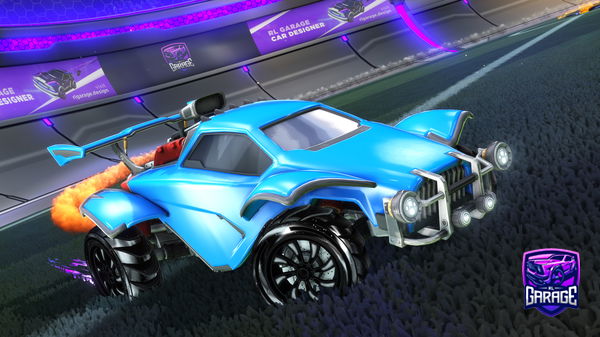 A Rocket League car design from JSLAK