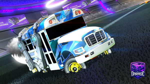 A Rocket League car design from Yacinedz