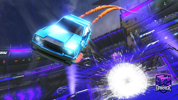 A Rocket League car design from SzCzUrEk337