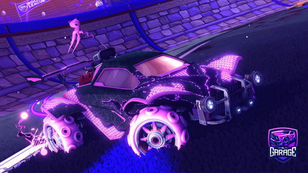 A Rocket League car design from abspielen