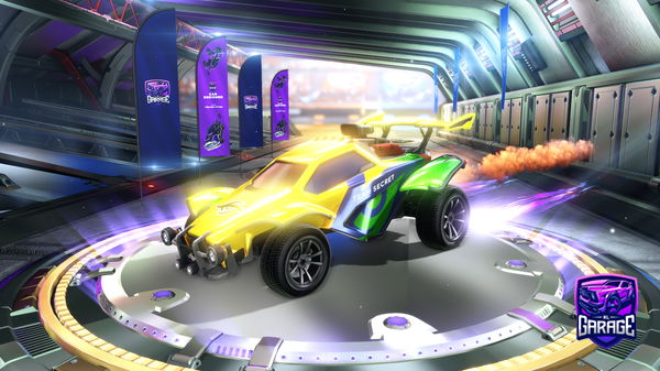 A Rocket League car design from itdxh