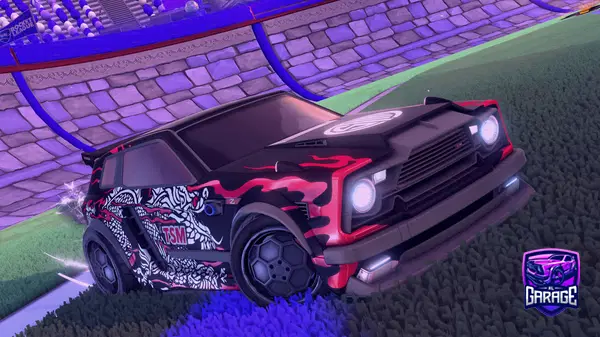 A Rocket League car design from Black_Tiger1