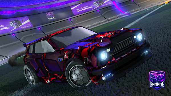 A Rocket League car design from LGZ8