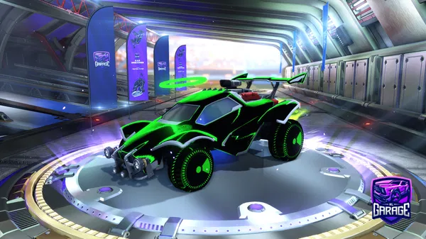 A Rocket League car design from SoggyWaffle414