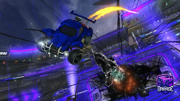 A Rocket League car design from Ismailo69420