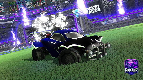 A Rocket League car design from glupi123