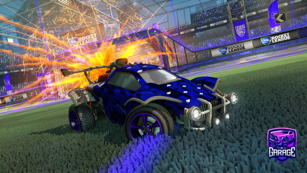 A Rocket League car design from LAXO494