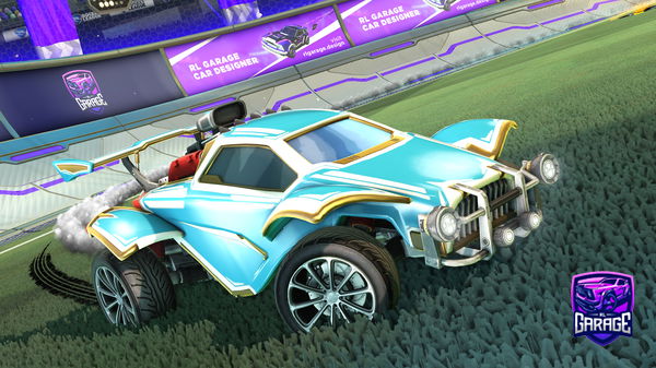 A Rocket League car design from Starsaurs158