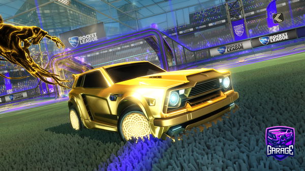 A Rocket League car design from Mythicalllama10