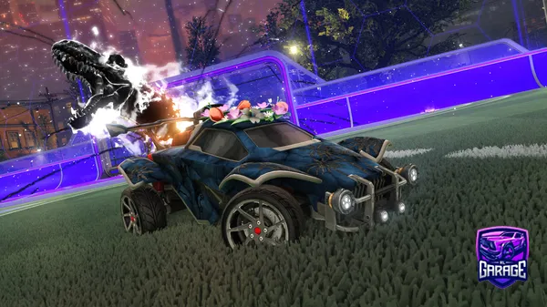 A Rocket League car design from Goatedonswitch