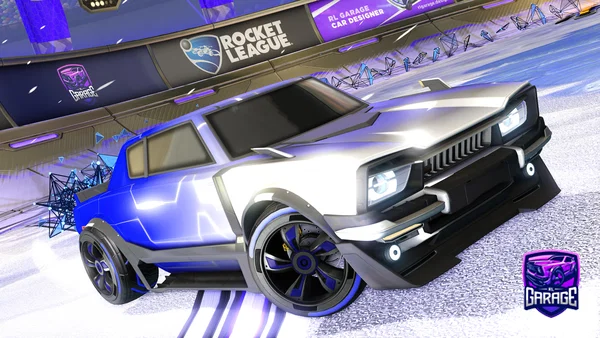 A Rocket League car design from Mega1010