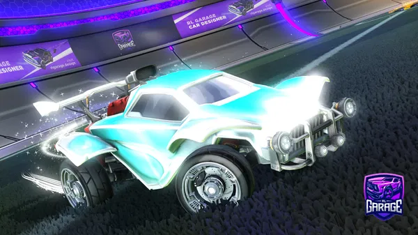 A Rocket League car design from Terragang