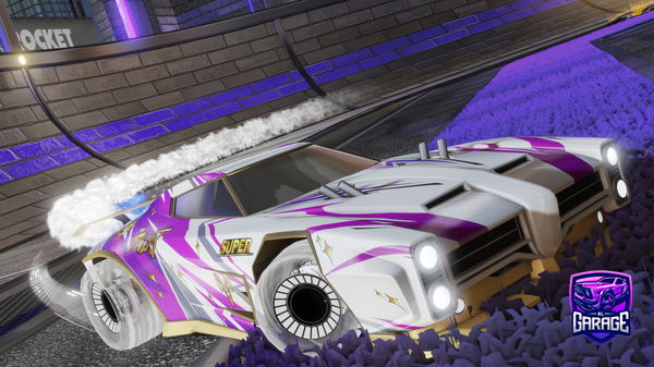 A Rocket League car design from yhm81