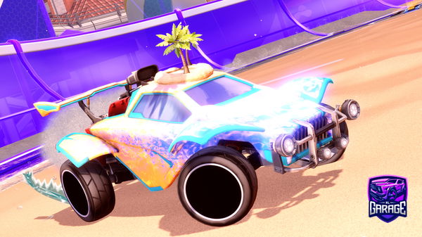 A Rocket League car design from Echo_2528a