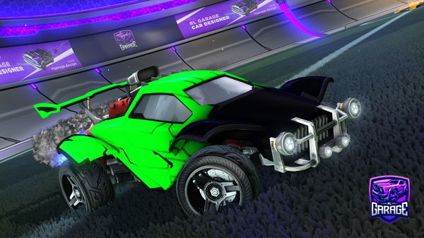 A Rocket League car design from NRG_dhidby