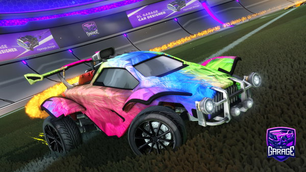 A Rocket League car design from Lizarxkid1197