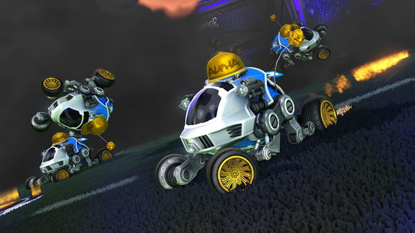 A Rocket League car design from lilwes