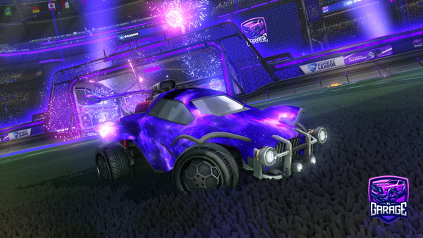A Rocket League car design from scalambo