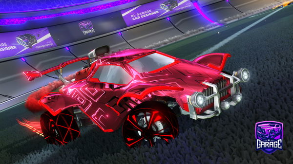 A Rocket League car design from HarbingerGXT