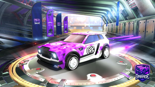 A Rocket League car design from dapit