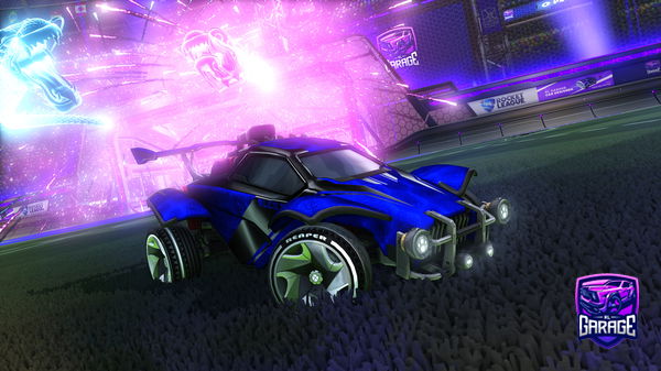 A Rocket League car design from Panda-X1