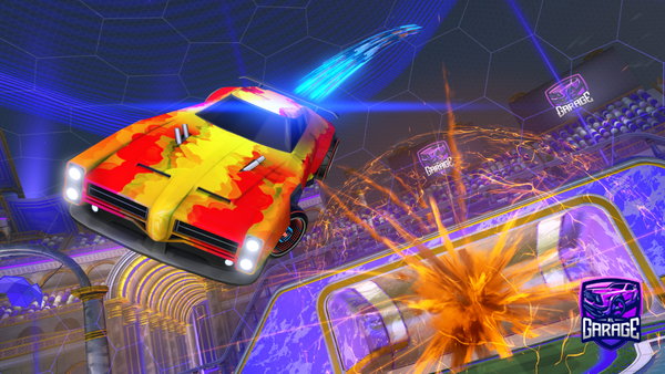 A Rocket League car design from HyperFire22