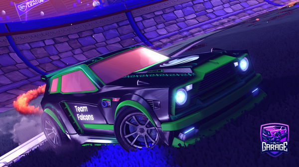 A Rocket League car design from saad3mksiu