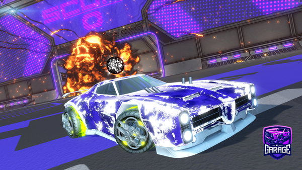 A Rocket League car design from SadOxymoron