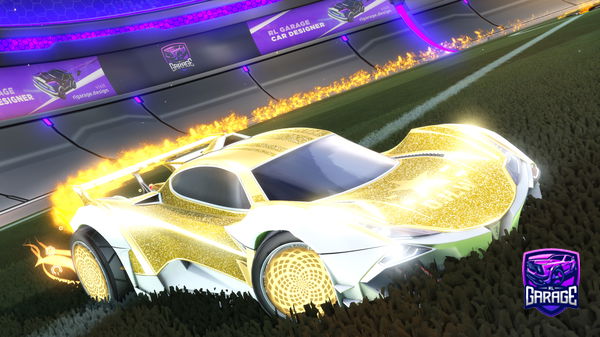 A Rocket League car design from superchitarra