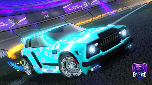 A Rocket League car design from DestantRL0817