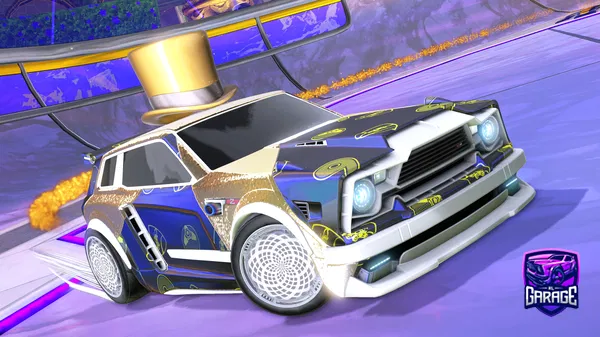 A Rocket League car design from frick_my_tm8