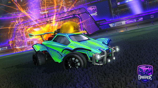 A Rocket League car design from Zachyboy68