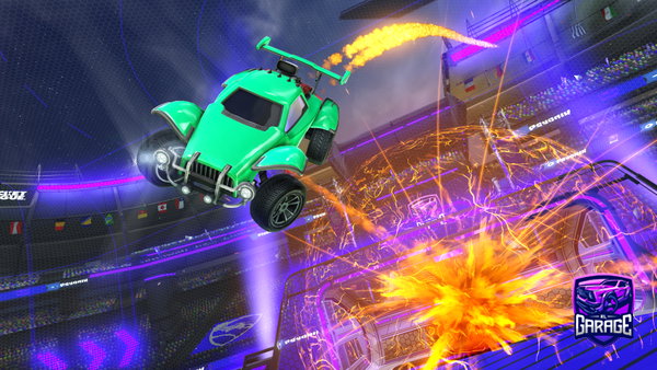 A Rocket League car design from ASD-77-7
