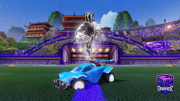 A Rocket League car design from Checkerchild
