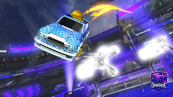 A Rocket League car design from demidan9909