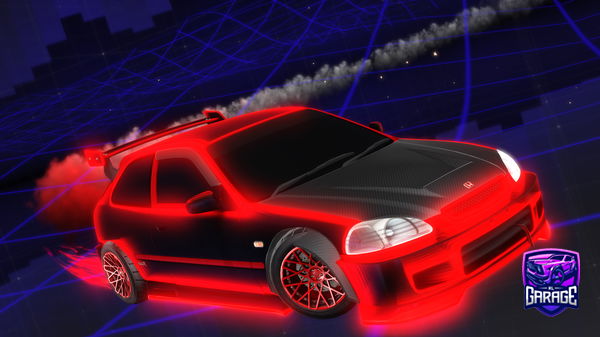 A Rocket League car design from notXYRAX