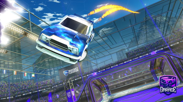 A Rocket League car design from Mat888888